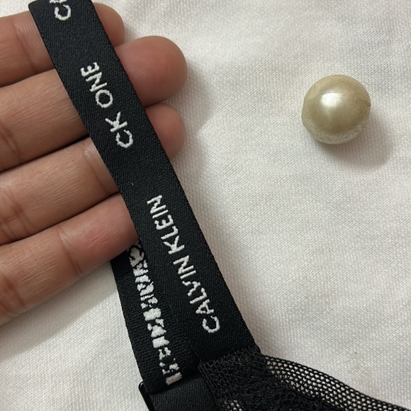 CALVIN KLEIN MESH UNLINNED BRALETTE - Picture 7 of 9